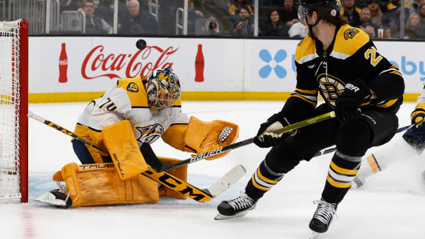 Nashville Predators orkestrerade spel avslutar Boston Bruins sju matcher långa vinstsvit